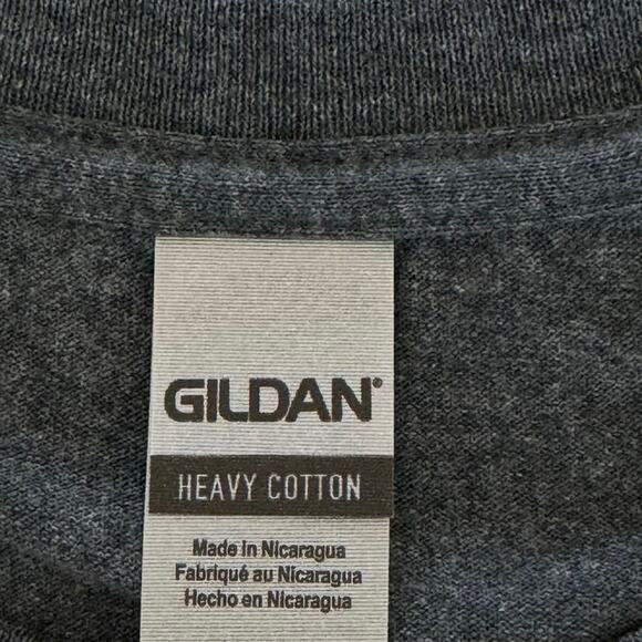 Whiskey, Steak, Freedom Men’s X-Large Gray T-Shirt Short Sleeve - Picture 4 of 6